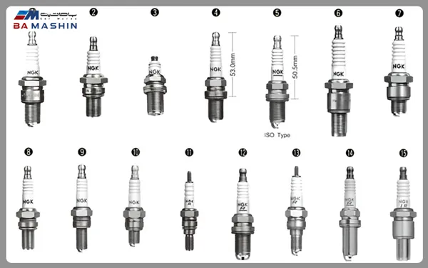 انواع شمع خودرو NGK